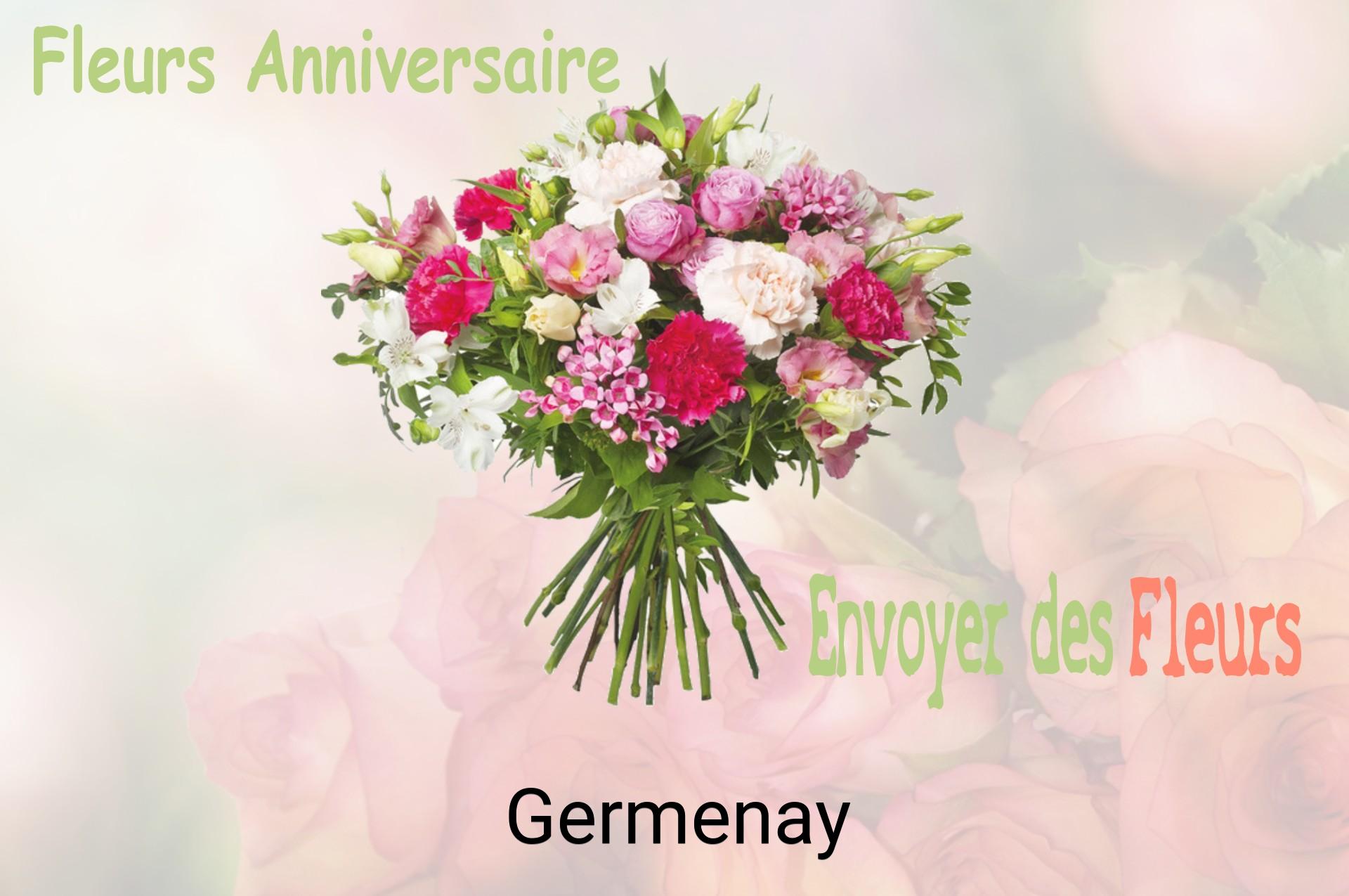 Bouquet de fleurs d’anniversaire livré à Germenay
