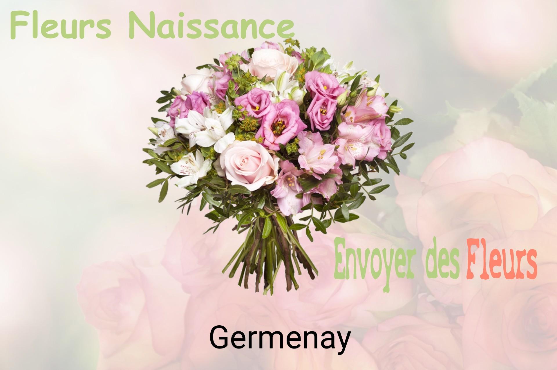 Bouquet de fleurs de naissance livré à Germenay